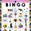 Halloween Bingo Games With Witches and Ghosts - Image 3