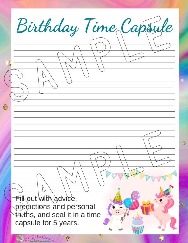 12 Printable Birthday Unicorn Party Games - Image 3