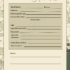 PRINTABLE Vintage Ornate Final Wishes Estate Planner - Image 22