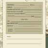 PRINTABLE Vintage Ornate Final Wishes Estate Planner - Image 23