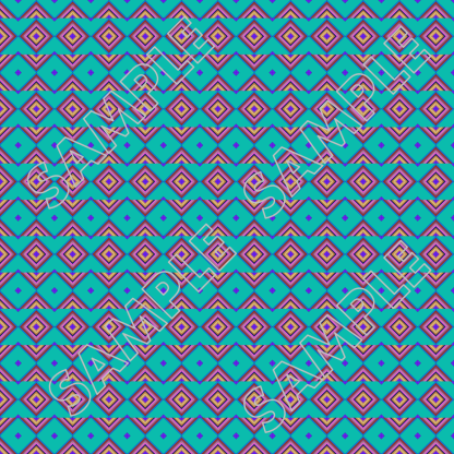 50-The Zigs & Zags Of Colors Digital Papers PLR - Image 24