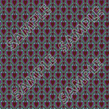 71-Hearts Of Many Colors Digital Papers PLR - Image 24