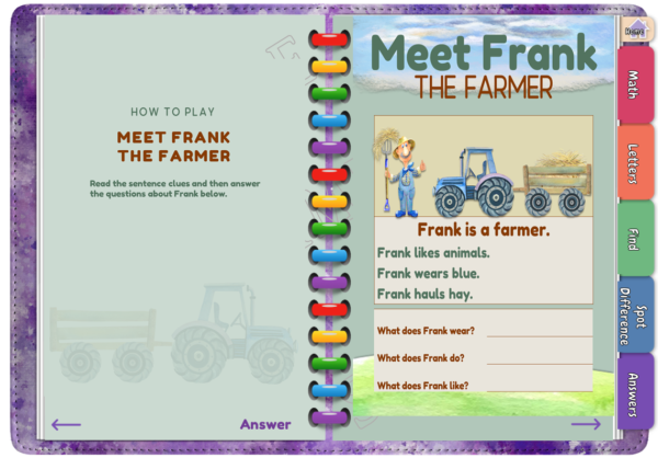 Meet Farmer Frank Digital Activity Book For Kids - Image 4