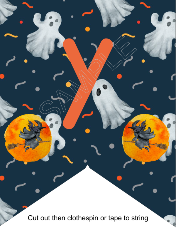Witches And Ghosts Party Banners For Halloween - Image 27