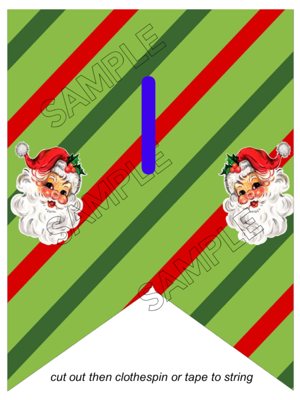 14 Vintage Santa Printable Party Games - Image 30