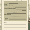 PRINTABLE Vintage Ornate Final Wishes Estate Planner - Image 27