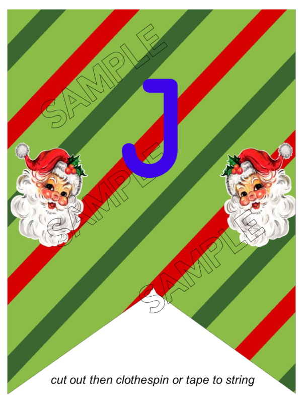 14 Vintage Santa Printable Party Games - Image 31