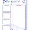 Musician's Practice Planner & Journal with Blank Sheet Music (U.S. Letter Size) - Image 3