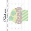 2023 Yummy Cupcake Calendar Printable - Image 4