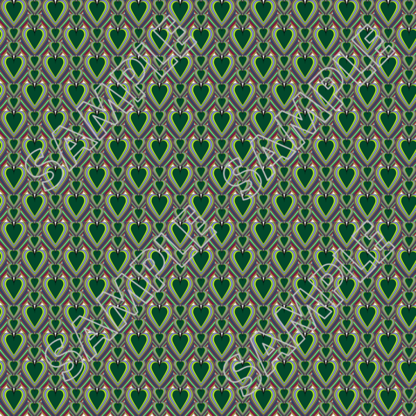 71-Hearts Of Many Colors Digital Papers PLR - Image 5