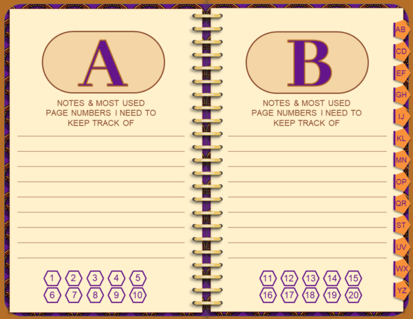 Circle Of Life Digital Name & Address Book - Image 5