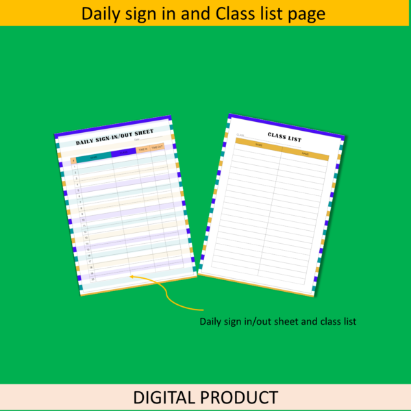 Teacher Planner 2022 and 2023 - Image 3