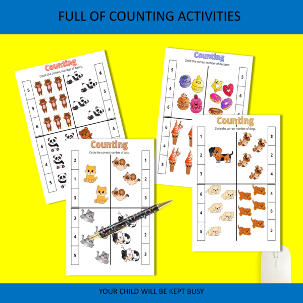 Preschool Maths Activity Booklet - Image 4