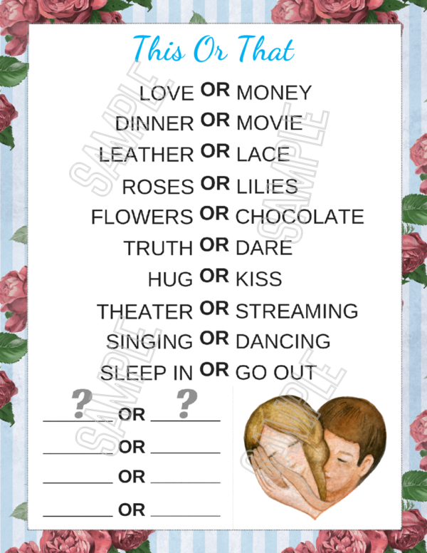 10-Couples Games-Heart with 2 Lovers - Image 5