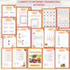 Thanksgiving Activity Bundle 2022 - Image 3