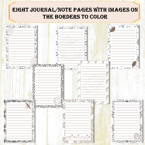 Thanksgiving Coloring Journal 2022- A Fun and Inspirational Journal for the Thanksgiving Holiday Season - Image 4
