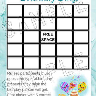 12 Printable Birthday Cake Party Games - Image 11