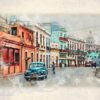 Vintage Cars Digital Printable Wall Art Set-1 - Image 2