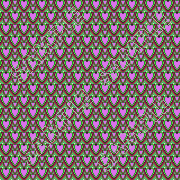 71-Hearts Of Many Colors Digital Papers PLR - Image 34
