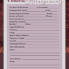 Printable Burgundy Vintage Ornate Final Wishes Estate Planner - Image 27