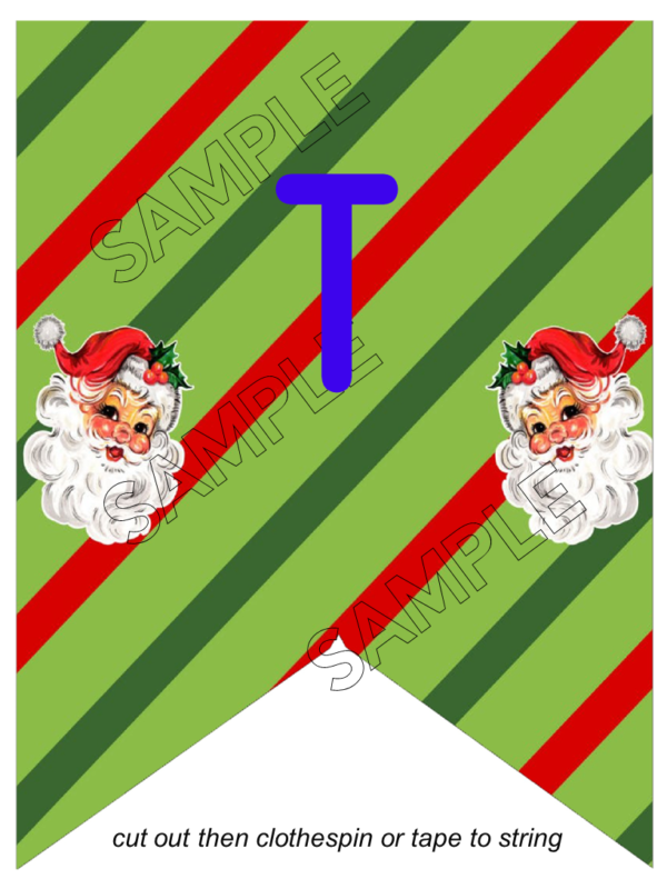 14 Vintage Santa Printable Party Games - Image 41