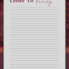 Printable Burgundy Vintage Ornate Final Wishes Estate Planner - Image 30
