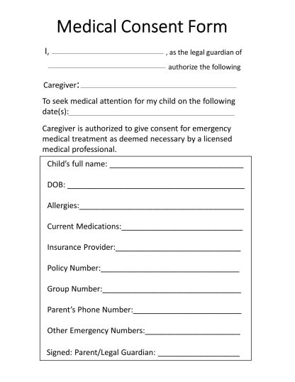 Babysitter Information Binder - Downloadable Printable - Image 7