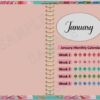 Floral Digital Undated Planner With PLR Rights - Image 5