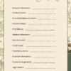 PRINTABLE Vintage Ornate Final Wishes Estate Planner - Image 5