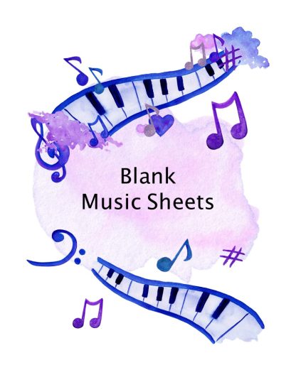 Musician's Practice Planner & Journal with Blank Sheet Music (U.S. Letter Size) - Image 4