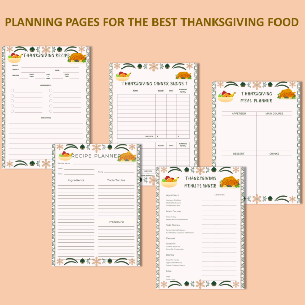 Thanksgiving Planner 2022 - Image 4