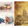 Vintage Cars Digital Printable Wall Art Set-1 - Image 7