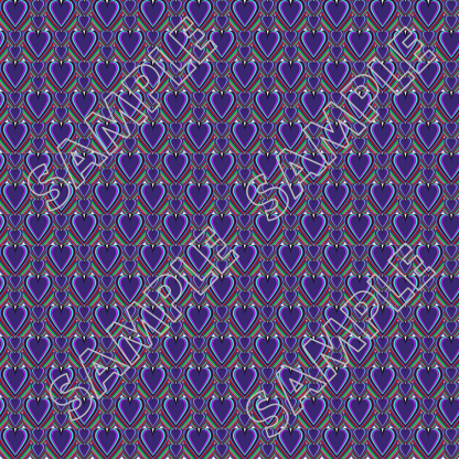 71-Hearts Of Many Colors Digital Papers PLR - Image 42