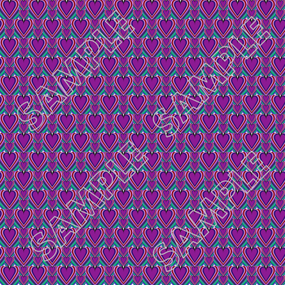 71-Hearts Of Many Colors Digital Papers PLR - Image 44