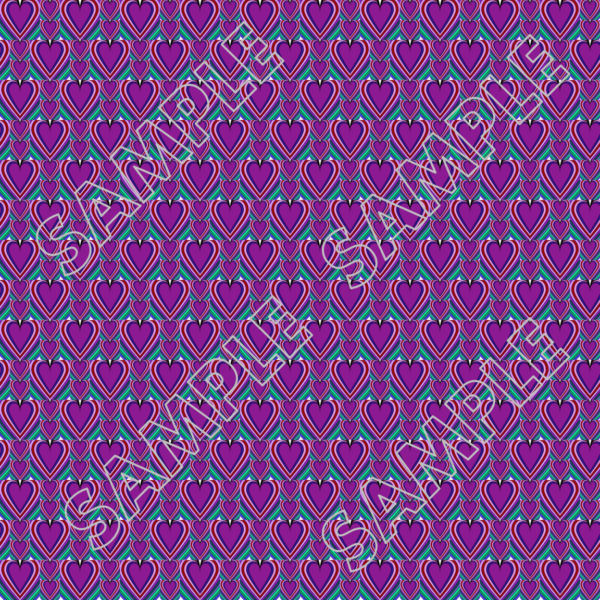 71-Hearts Of Many Colors Digital Papers PLR - Image 44