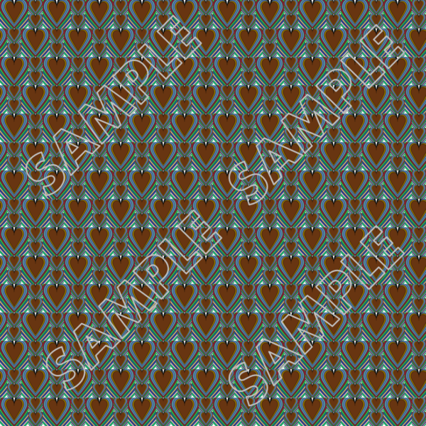 71-Hearts Of Many Colors Digital Papers PLR - Image 45