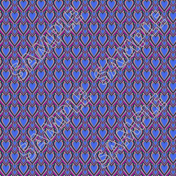 71-Hearts Of Many Colors Digital Papers PLR - Image 46