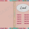 Floral Digital Undated Planner With PLR Rights - Image 8
