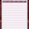 Printable Burgundy Vintage Ornate Final Wishes Estate Planner - Image 33
