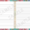 Floral Digital Undated Planner With PLR Rights - Image 9