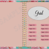Floral Digital Undated Planner With PLR Rights - Image 12
