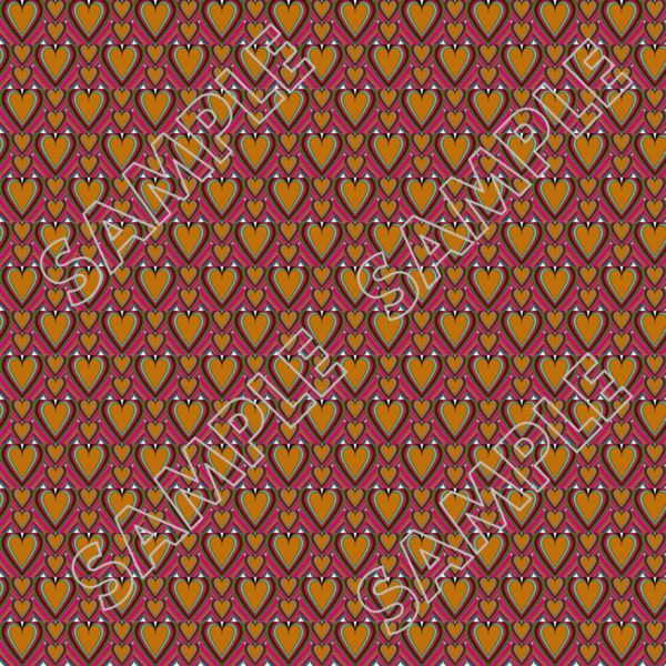71-Hearts Of Many Colors Digital Papers PLR - Image 50