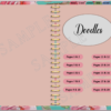 Floral Digital Undated Planner With PLR Rights - Image 14