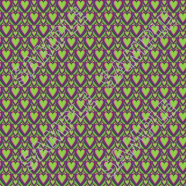 71-Hearts Of Many Colors Digital Papers PLR - Image 51