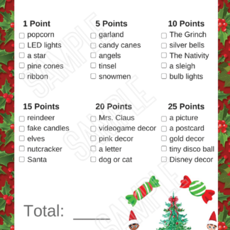 14-My Christmas Elf Games Printables - Image 6