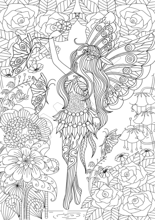 Marvelous Butterflies Printable Coloring Pages - Image 4