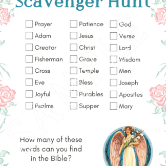 12 Piece Printable Bible Games - Image 7