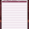 Printable Burgundy Vintage Ornate Final Wishes Estate Planner - Image 37