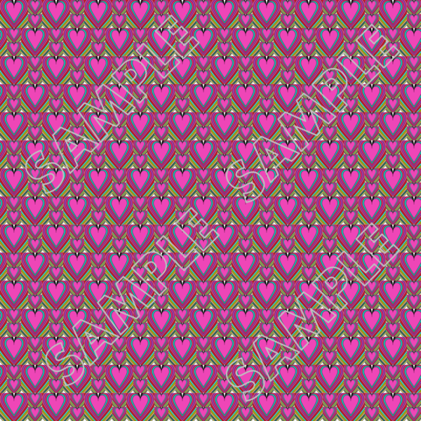 71-Hearts Of Many Colors Digital Papers PLR - Image 55