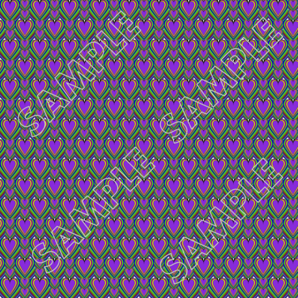 71-Hearts Of Many Colors Digital Papers PLR - Image 56